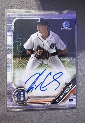 2019 Bowman Mega Box Chrome Mojo Auto Kody Clemens #BMA-KC Autograph
