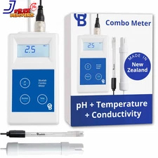 Bluelab Combo Meter for pH Temperature & Conductivity in Water Easy Calibrration