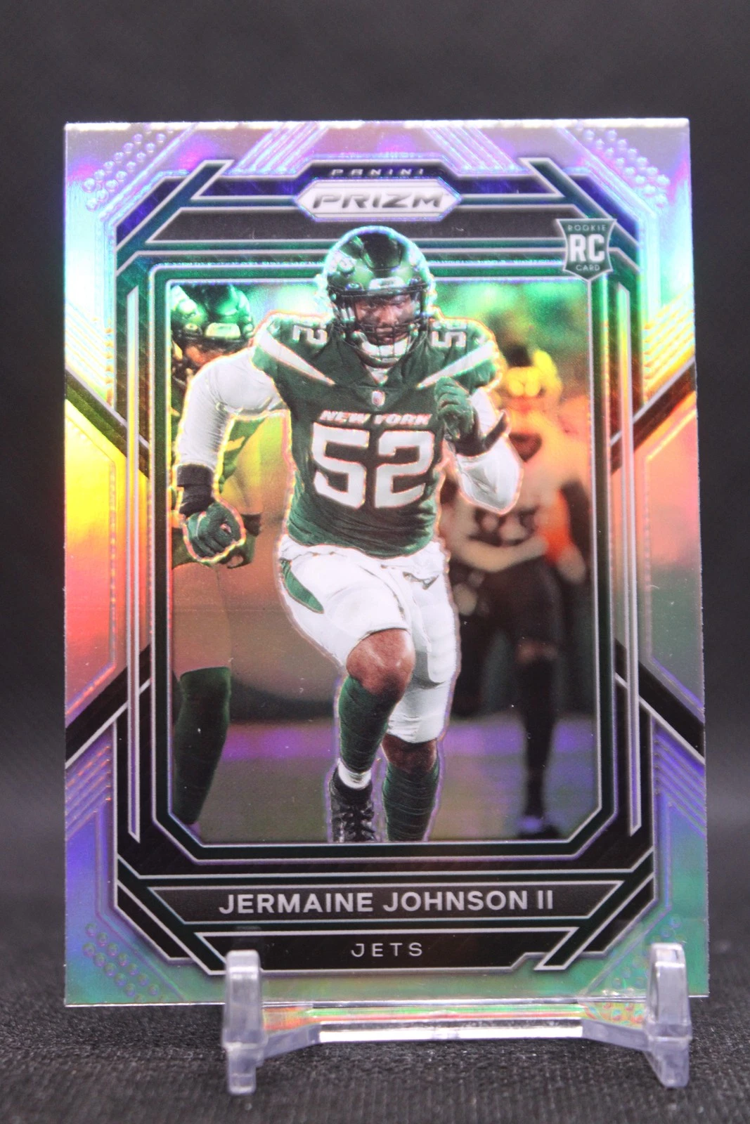 Jermaine Johnson II #375 2022 Panini Prizm Silver New York JetsRC Rookie