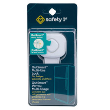 Safety 1St Outsmart Multi Use Lock, White