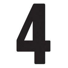 Factory Effex 03-0274 Fx 2015 Numbers Pro 5" Black 4