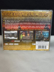 Mortal Kombat Gold Sega Dreamcast CIB Complete Tested Working w/ Reg Card