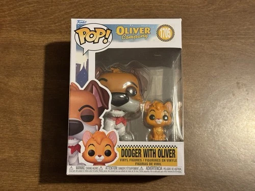 DODGER with OLIVER Funko Pop 1705 - Oliver & Company - 2026 Disney