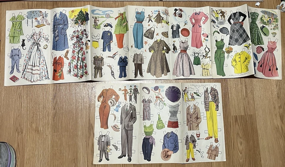 1953 Lucille Ball Desi Arnaz Little Ricky Paper Dolls I Love Lucy TV Show 50's - Image 4 of 4