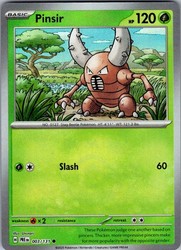 Pinsir (Master Ball Pattern) 003/131 Prismatic Evolutions