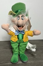 Disney Store Mad Hatter Mini Bean Bag Alice in Wonderland Plush