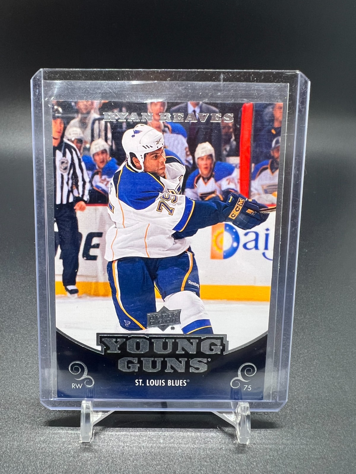 2010-11 Upper Deck #493 Ryan Reaves YG RC Young Guns Rookie St. Louis Blues