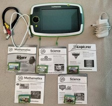 Leap Frog LeapPad platinum 5 learning games w/ booklets Math Science Explorer