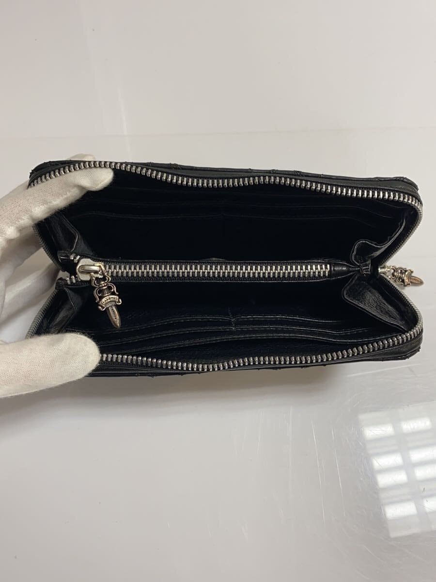 Chrome Hearts Long Wallet Rec F Zip Ceme Qltdrec Semi-Metallic Quilted Used thumbnail 4