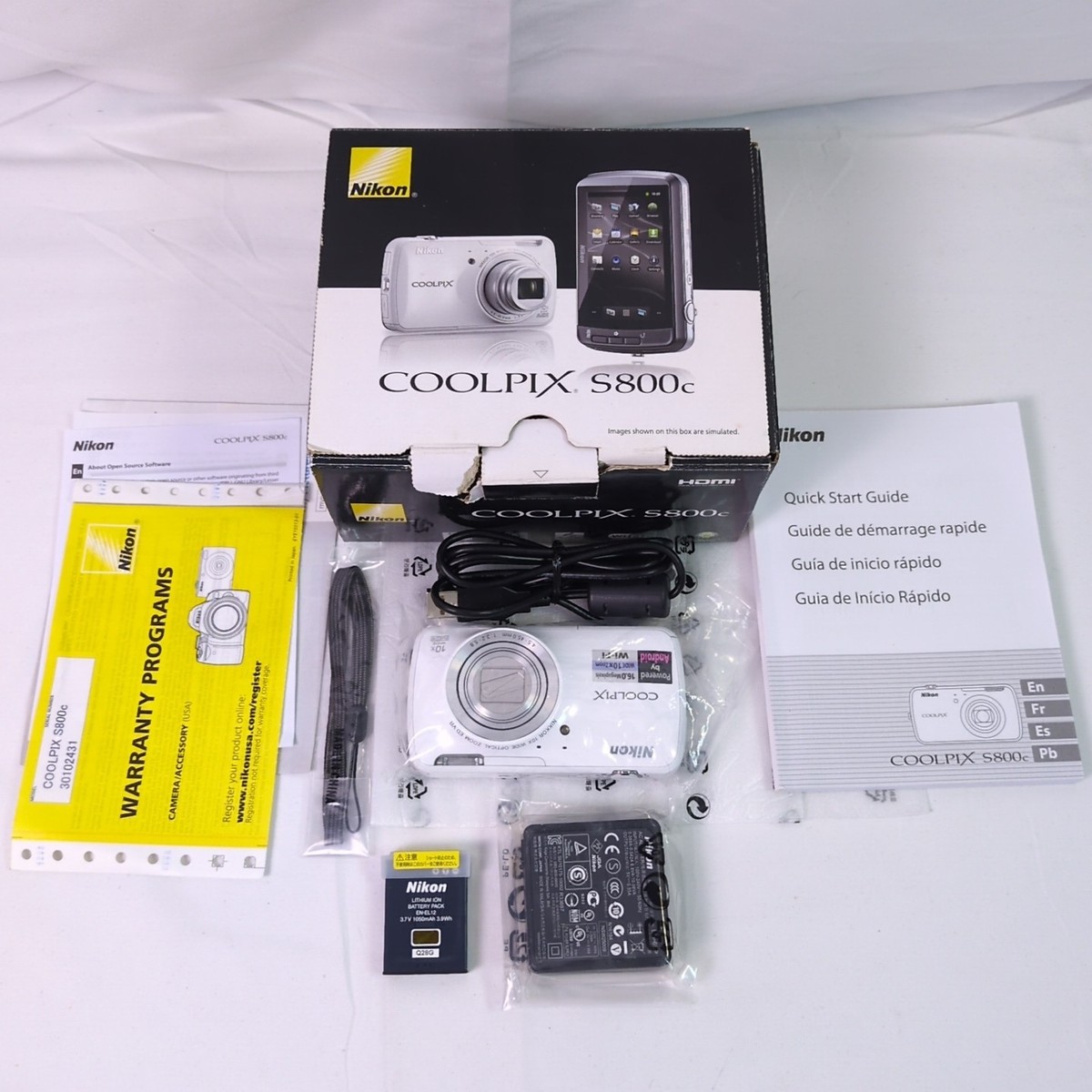 NIKON coolpix s800c ホワイト Android搭載 新製品レビュー：ニコンCOOLPIX S800c - デジカメ Watch Watch