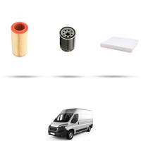 Hoffcar Set Service - 3 Filter FüR Peugeot Boxer III 2.2 Bluehdi 121Kw Von 201