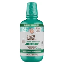 GuruNanda Fresh Breath Mouthwash, ADA-Accepted, Alcohol & Fluoride-Free, Sodium