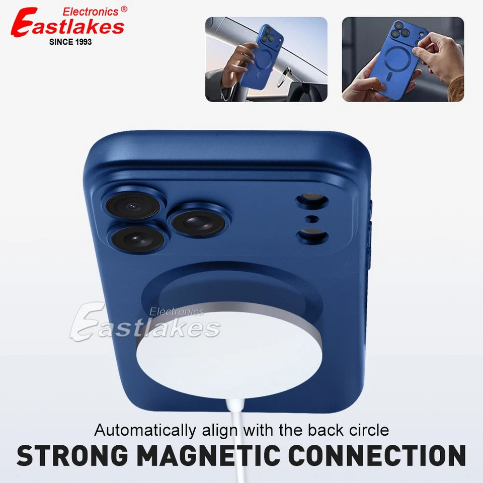 Case For Apple iPhone 17 16E 15 14 13 12 11 Pro Max Magnetic Shockproof Cover - image 4 of 4