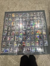 2025 Topps Chrome Insert Lot Football Refractor Legends Die Cut 85 Cards No Base