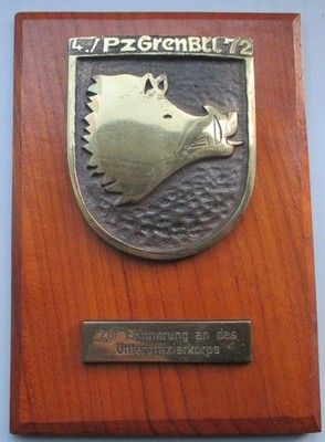 4.Panzergrenadierbataillon 72 Hamburg Fischbeck Heer Wappen