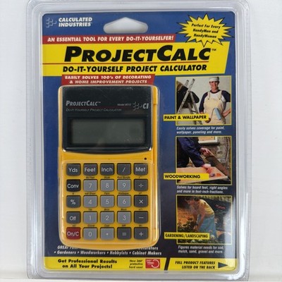 Calculated Industries ProjectCalc Do-It-Yourself Calculator 8515 NEW SEALED