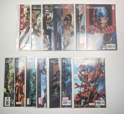 The Ultimates 2 #1-13 Complete Run Set + Annual 1 - Mark Millar - Marvel Lot