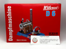 Giocattolo modello motore a vapore Wilesco D6 made in Germany