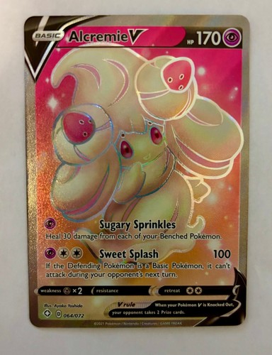 Alcremie V (Full Art) 064/072 Shining Fates Holo