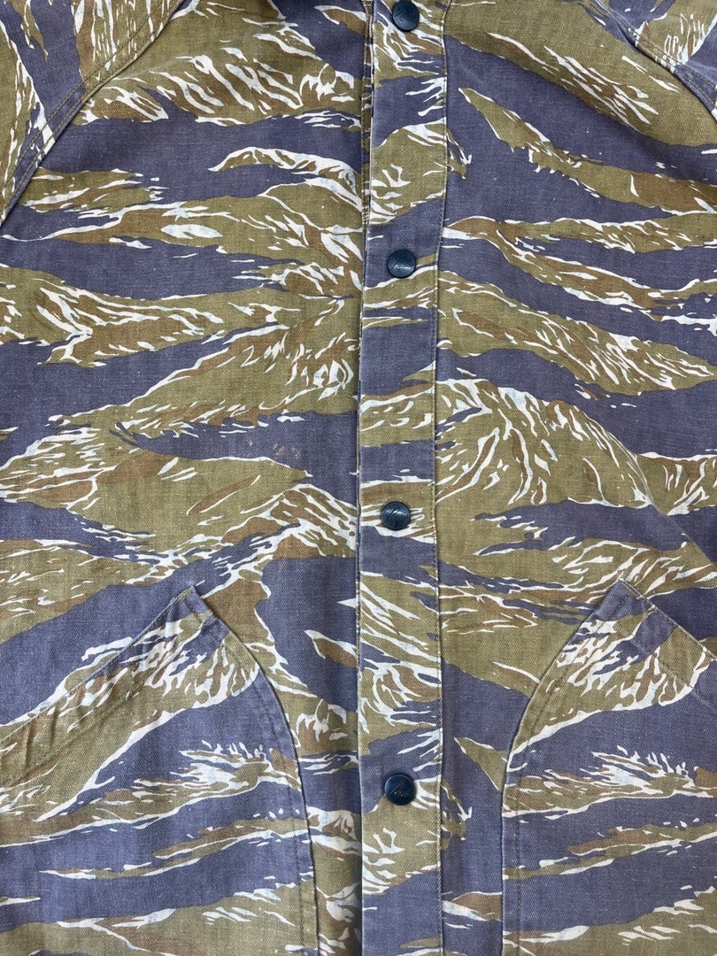 Needles Reversible Jacket Camo Leopard Brown Size… - image 8