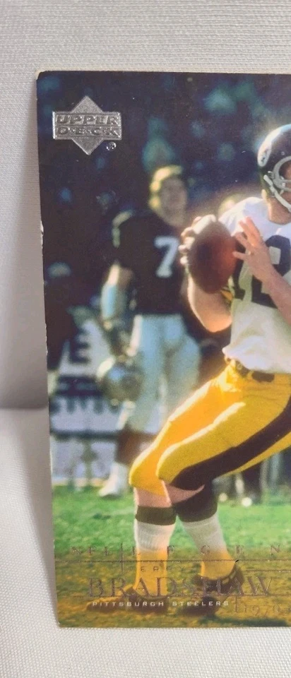 2001 Upper Deck NFL Legends - Terry Bradshaw #69 - Free Shipping - Image 4 of 4