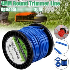 4mm*30m Heavy Duty Round Lawn Mower Trimmer Spool Line Brushcutter Cord Wire
