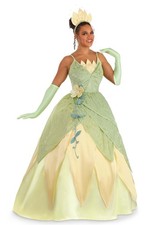 Disney Women's Princess and the Frog Deluxe Tiana Costume