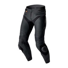 RST S1 D3O Ladies Moto Motorcycle Motorbike Leather Trouser Black / Black