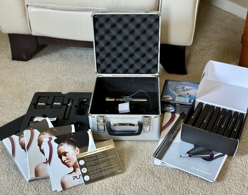 Plasma Concepts PlasmaMD Adjustable Plasma Pen Kit w/ Case, CE Marking, Manual