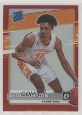 2021-22 Chronicles Draft Picks Donruss Optic Rated Rookies Red Keon Johnson 3wu