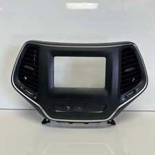 19-23 Jeep Cherokee Dash Instrument Panel Center Bezel Trim Cover 6as06trmaa 19-23 Jeep Cherokee Dash Instrument Panel Center Bezel Trim Cover 6as06trmaa
