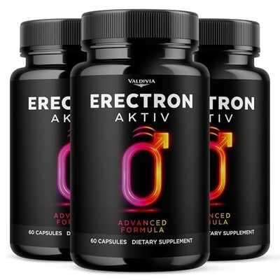 Eretron Aktiv Men Daily Wellness Energy Support Capsules Natural 3 Pack 180Ct
