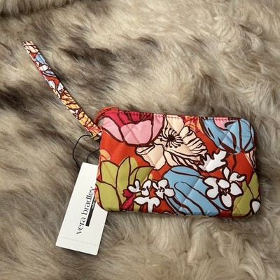 NWT Vera Bradley Ultralight Essential Zip Wristlet - Midday Garden
