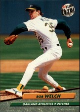 1992 Ultra #119 Bob Welch - BB