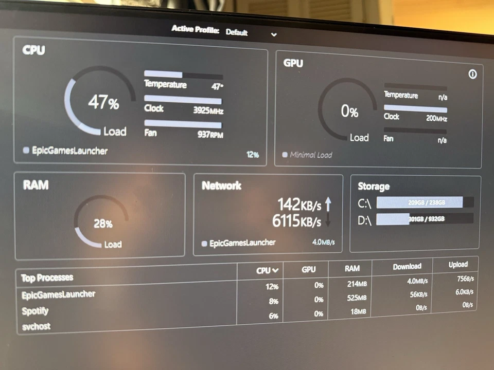 Asus BOG Gaming PC - Image 3 of 4
