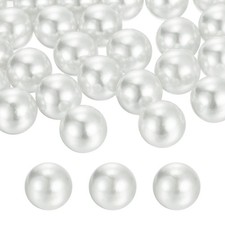 70pcs 20mm White Pearl Beads ABS Faux Pearls 300g Ornament Vase Fillers
