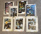 7 Vintage Comic Book Display Boards Production Proofs Marvel Korvac Saga Thor