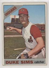 1966 Topps Duke Sims #169 0m2c