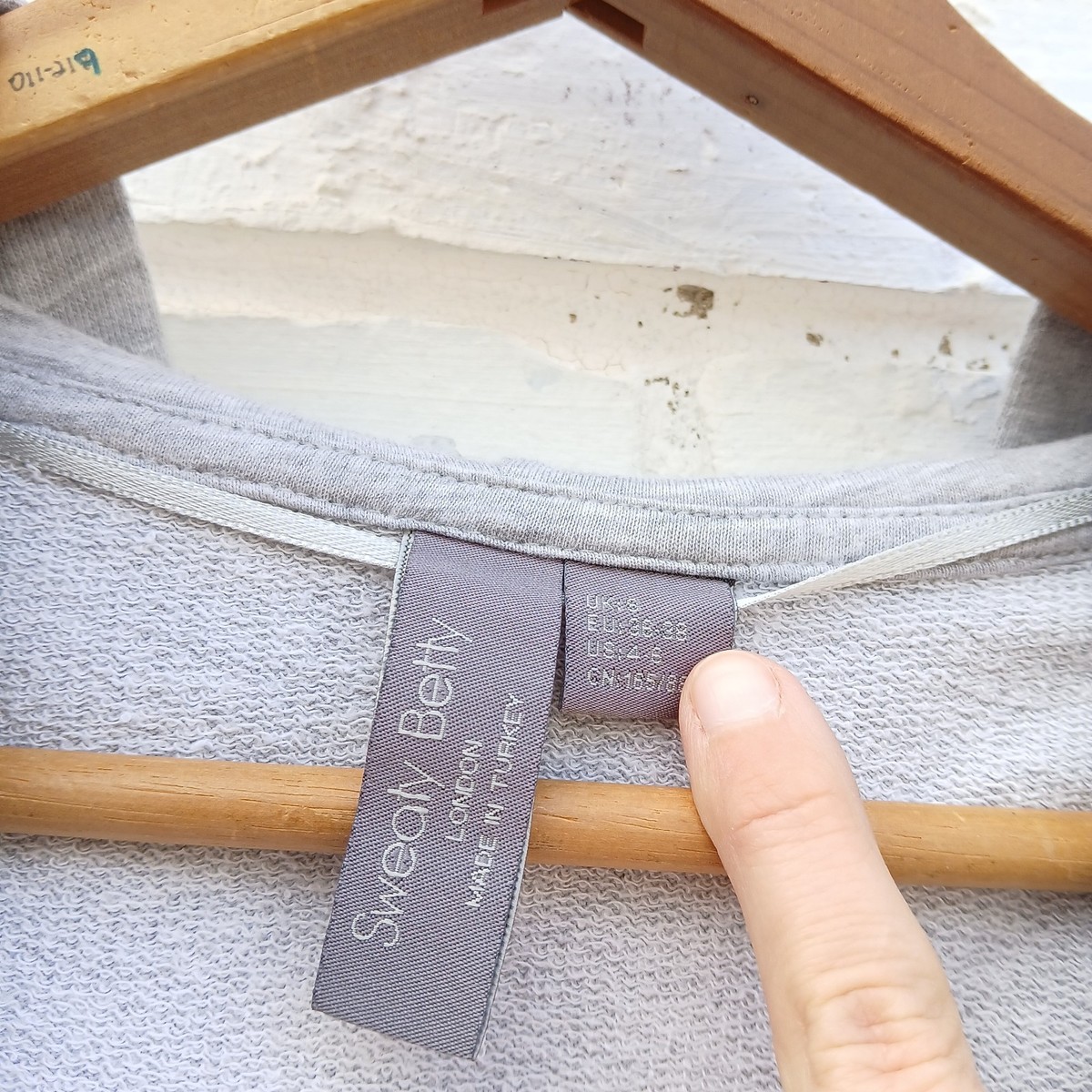 Sweaty Betty After Class Gray Pullover Hoodie Small View 3