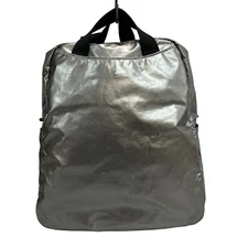 Auth jack gomme - Silver Black PVC Backpack