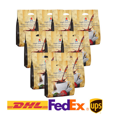 DXN Lingzhi Black Coffee 10 Packs 200 Sachets Sugar Free 900g Malaysia