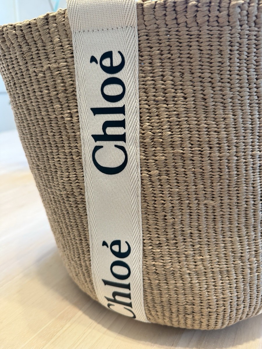 Chloe X Mifuko Woody Large Woven Tote | eBay