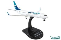 Postage Stamp Westjet New Livery Boeing 737-800 1:300 PS5815-1