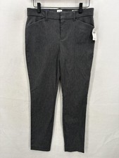 GAP Pants Womens 4 Gray Signature Skinny Ankle Stretch Dress Work Office Casual