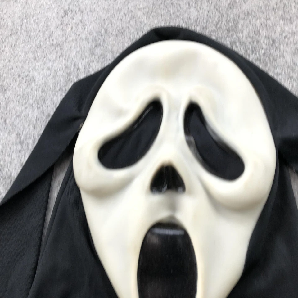 Fun World Ghost Face Mask Adult One Size Scream Costume Hooded Easter Unlimited - Image 3 of 4