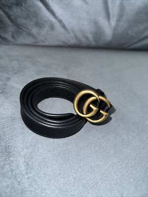 Adjustable Gucci belt Gucci Gg marmont adjustable gold-toned belt | The Fashion Square main image 3