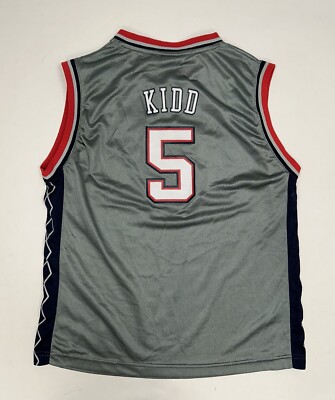 Vintage Reebok NBA New Jersey Nets Jason Kidd Jersey Youth X-Large