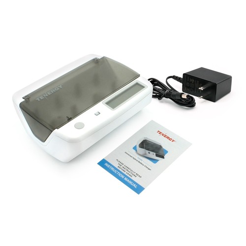 Cargador universal Tenergy TN299 + 8 PIEZAS baterías recargables Centura D LSD NiMH D - Imagen 7 de 8