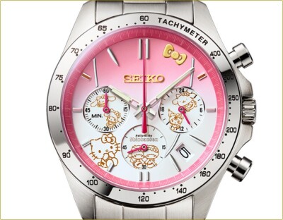 SEIKO Hello Kitty 50th Anniversary Shinkansen Design Watch Limited