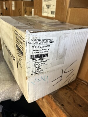 Whirlpool W10309988 Refrigerator Compressor